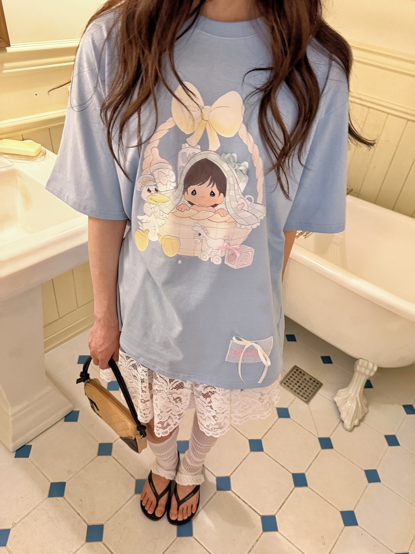 BOUTIQUE-L東大門代購女裝新品推薦真品職業26春夏人氣T恤BOUTIQUE-LT恤