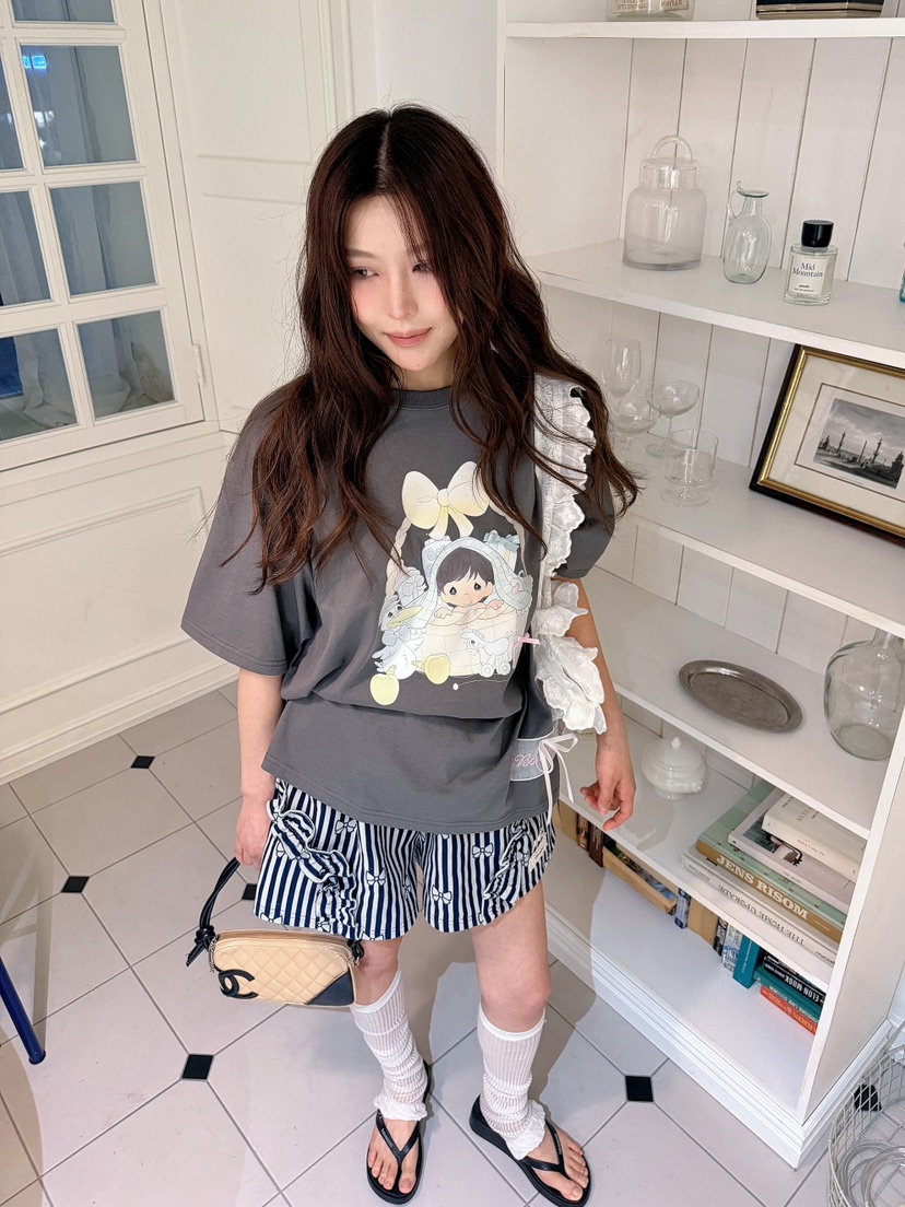 BOUTIQUE-L東大門代購女裝新品推薦真品職業26春夏人氣T恤BOUTIQUE-LT恤