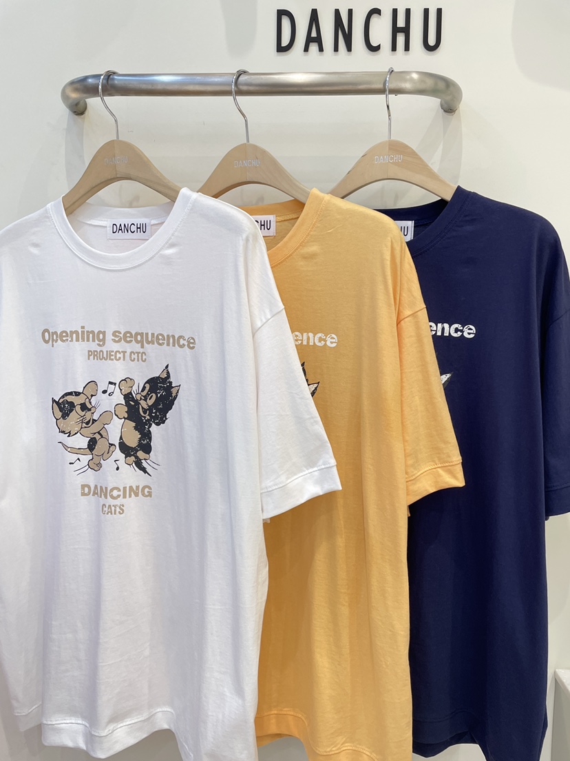 DANCHU韓國直郵女士新品時尚26春夏職業熱賣推薦真品人氣T恤DANCHUT恤