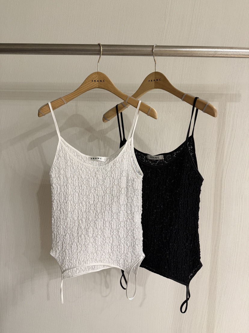FRANC—L韓國東大門直郵女裝新款26春夏時尚熱賣吊帶背心FRANC吊帶/背心