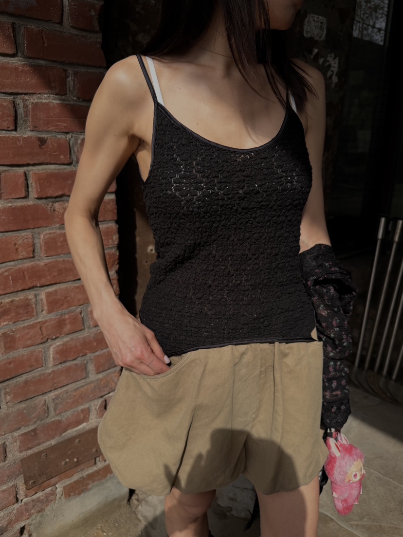 FRANC—L韓國東大門直郵女裝新款26春夏時尚熱賣吊帶背心FRANC吊帶/背心