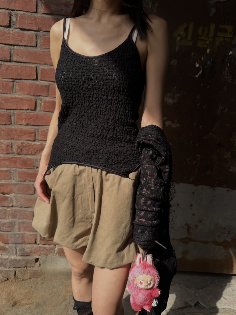 FRANC—L韓國東大門直郵女裝新款26春夏時尚熱賣吊帶背心FRANC吊帶/背心