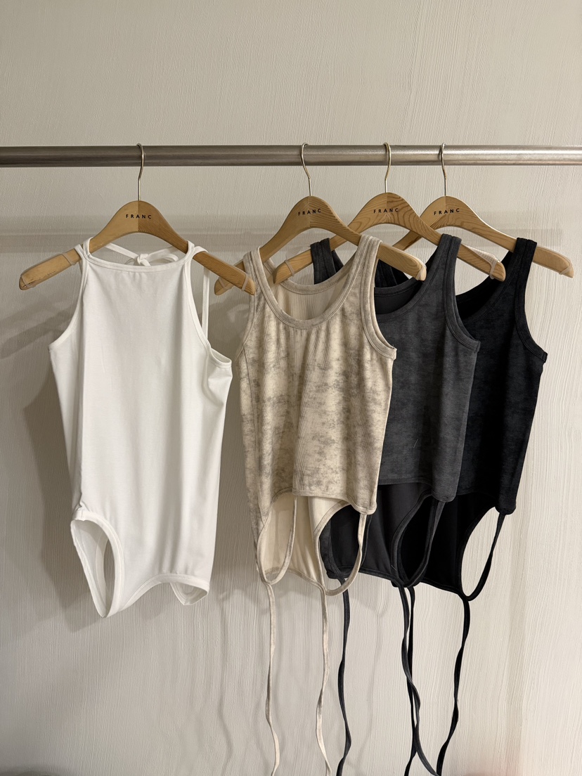 FRANC—L東大門代購女裝新款推薦休閑時尚熱賣26春夏吊帶背心FRANC吊帶/背心