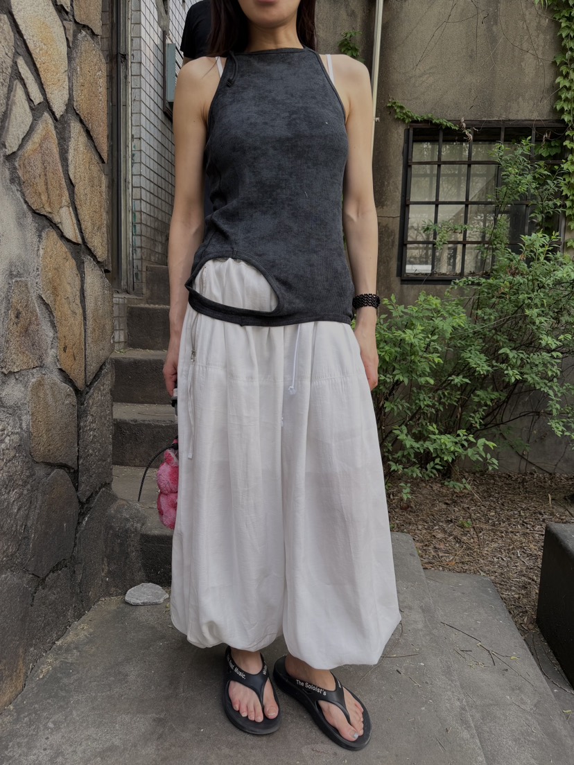 FRANC—L東大門代購女裝新款推薦休閑時尚熱賣26春夏吊帶背心FRANC吊帶/背心