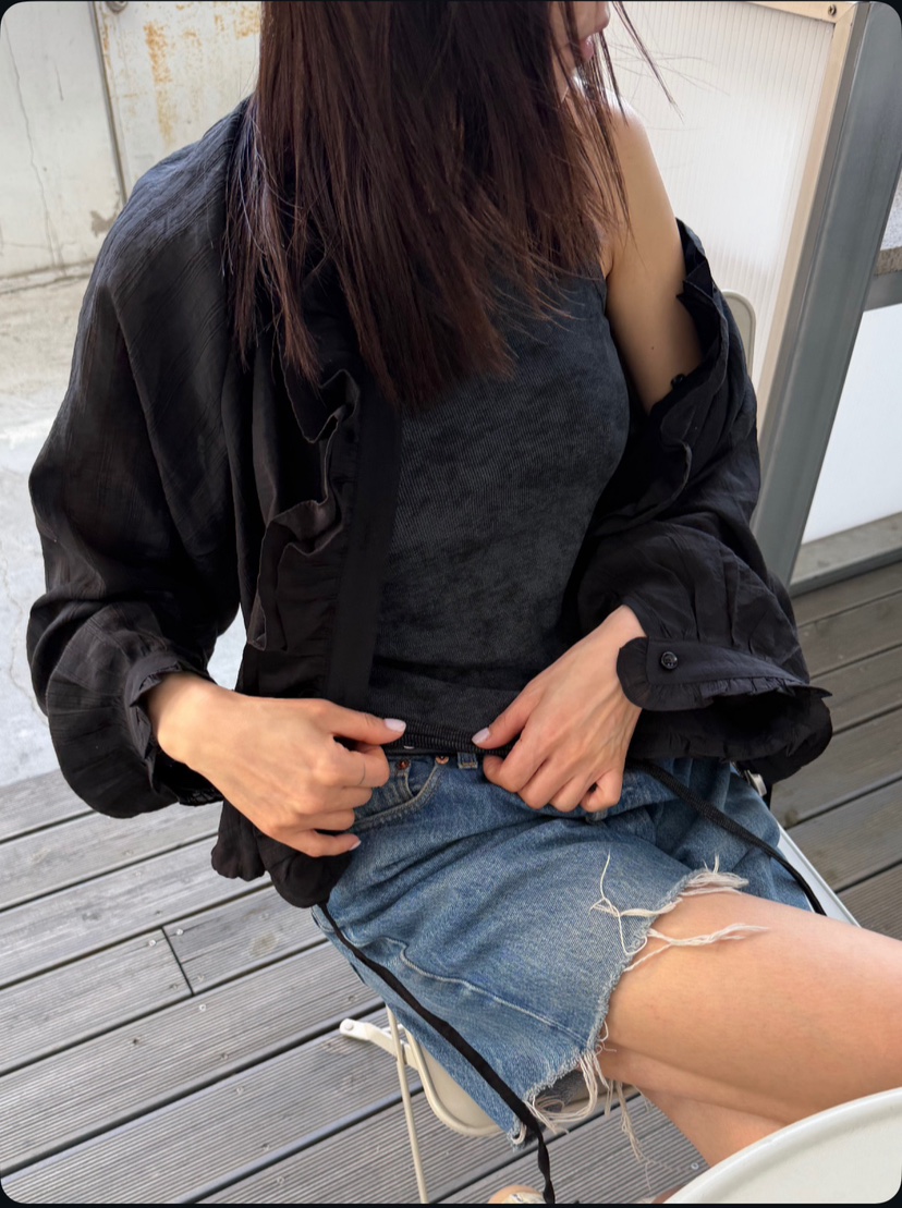 FRANC—L東大門代購女裝新款推薦休閑時尚熱賣26春夏吊帶背心FRANC吊帶/背心