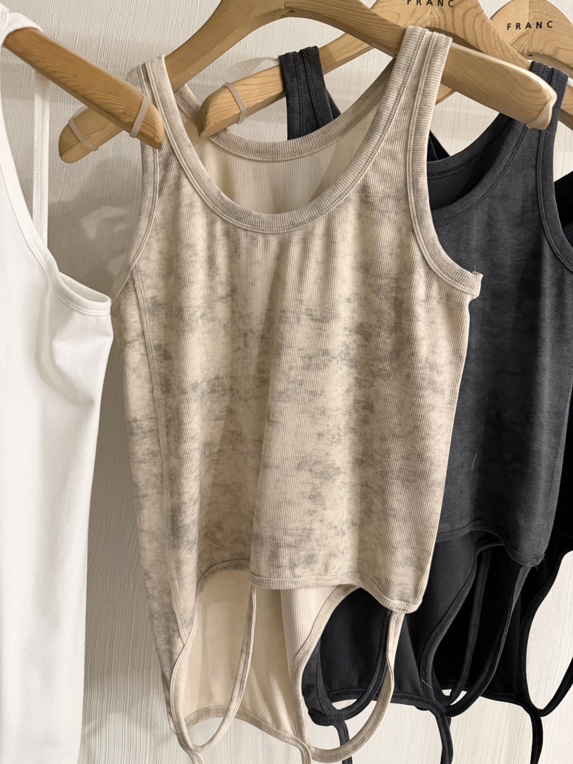 FRANC—L東大門代購女裝新款推薦休閑時尚熱賣26春夏吊帶背心FRANC吊帶/背心