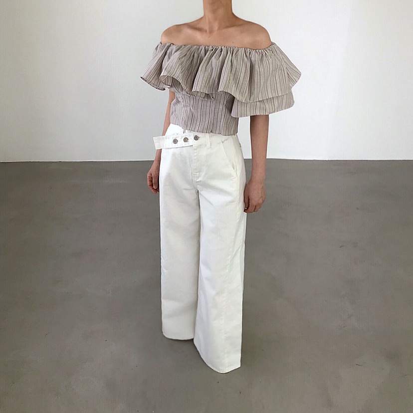 2TWO MOON韓國代購女士新品熱賣26春夏推薦人氣襯衫蕾絲衫2TWO MOON襯衫/蕾絲衫