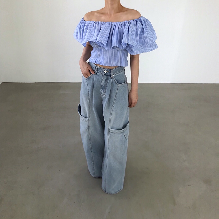 2TWO MOON韓國代購女士新品熱賣26春夏推薦人氣襯衫蕾絲衫2TWO MOON襯衫/蕾絲衫