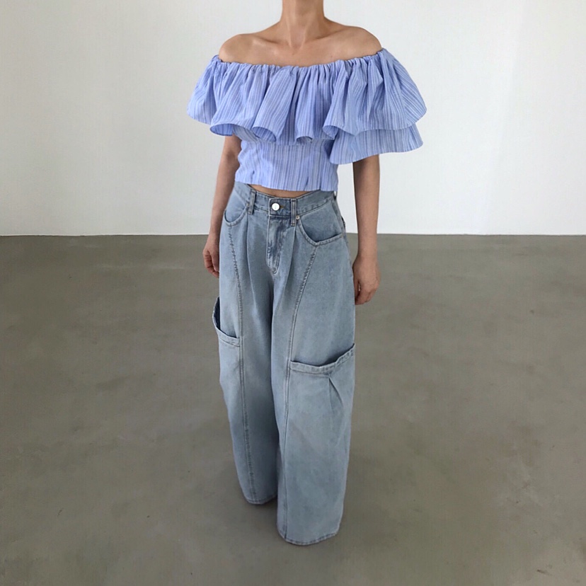 2TWO MOON韓國代購女士新品熱賣26春夏推薦人氣襯衫蕾絲衫2TWO MOON襯衫/蕾絲衫