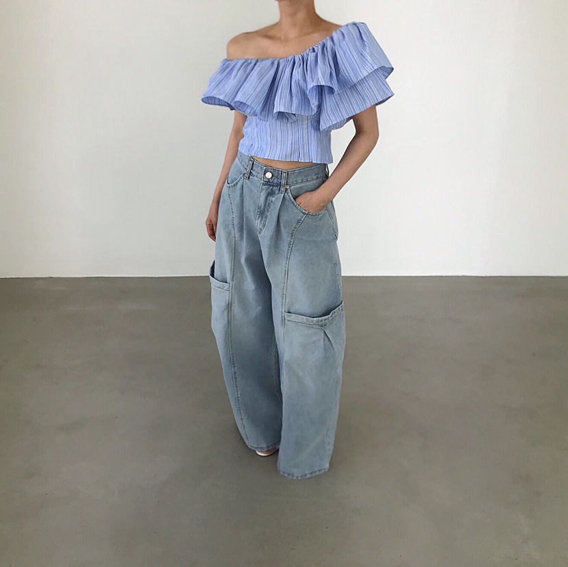 2TWO MOON韓國代購女士新品熱賣26春夏推薦人氣襯衫蕾絲衫2TWO MOON襯衫/蕾絲衫