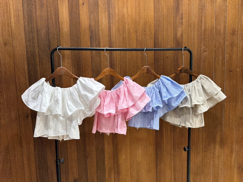 2TWO MOON韓國代購女士新品熱賣26春夏推薦人氣襯衫蕾絲衫2TWO MOON襯衫/蕾絲衫