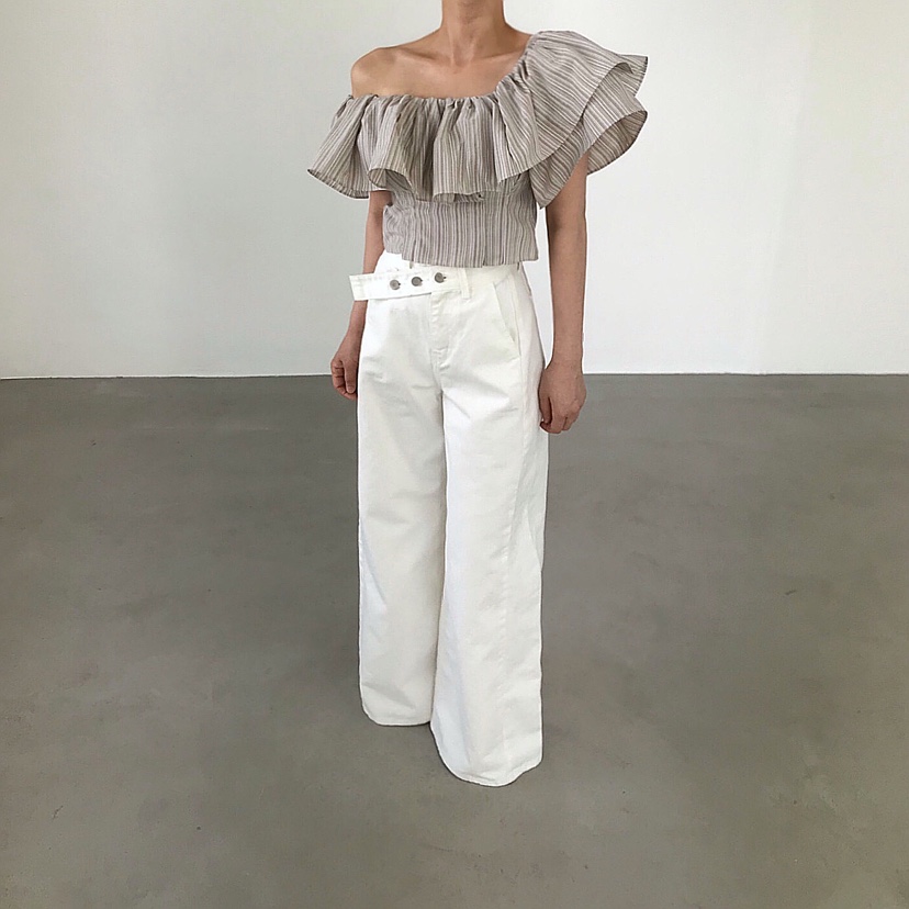 2TWO MOON韓國代購女士新品熱賣26春夏推薦人氣襯衫蕾絲衫2TWO MOON襯衫/蕾絲衫圖色2