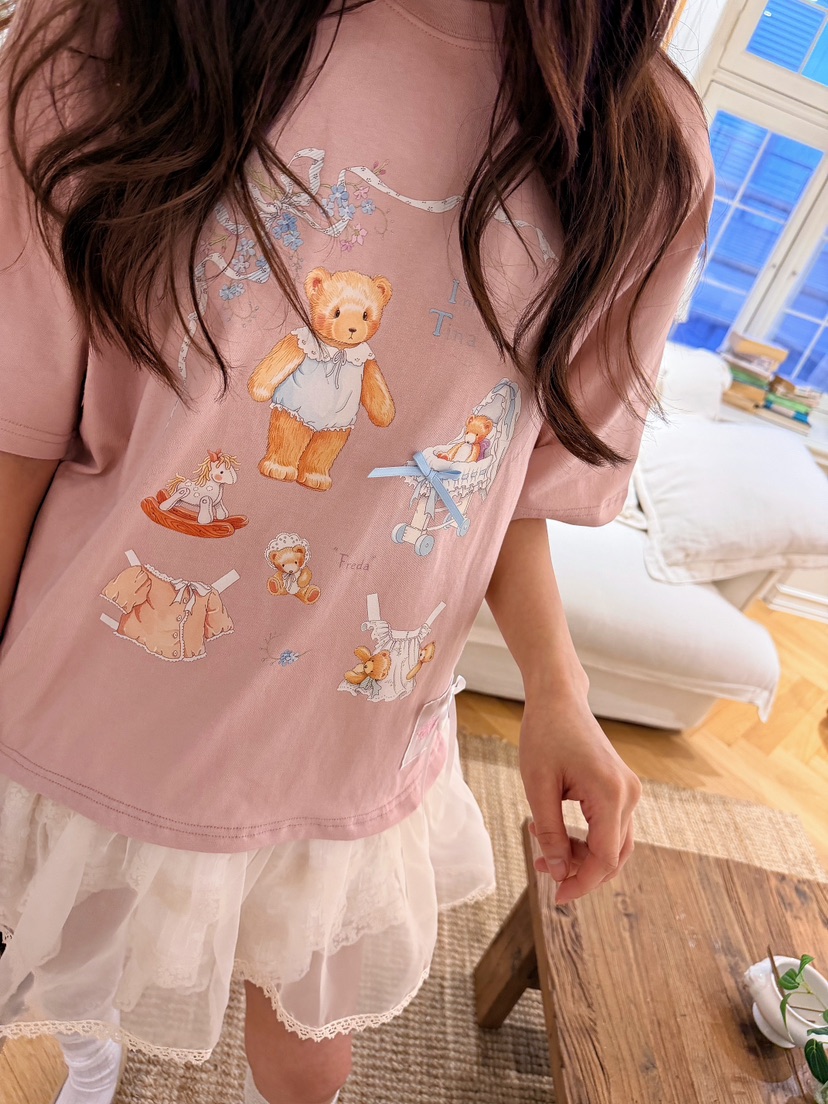 BOUTIQUE-L韓國直郵女裝新款熱賣26春夏休閑真品職業T恤BOUTIQUE-LT恤