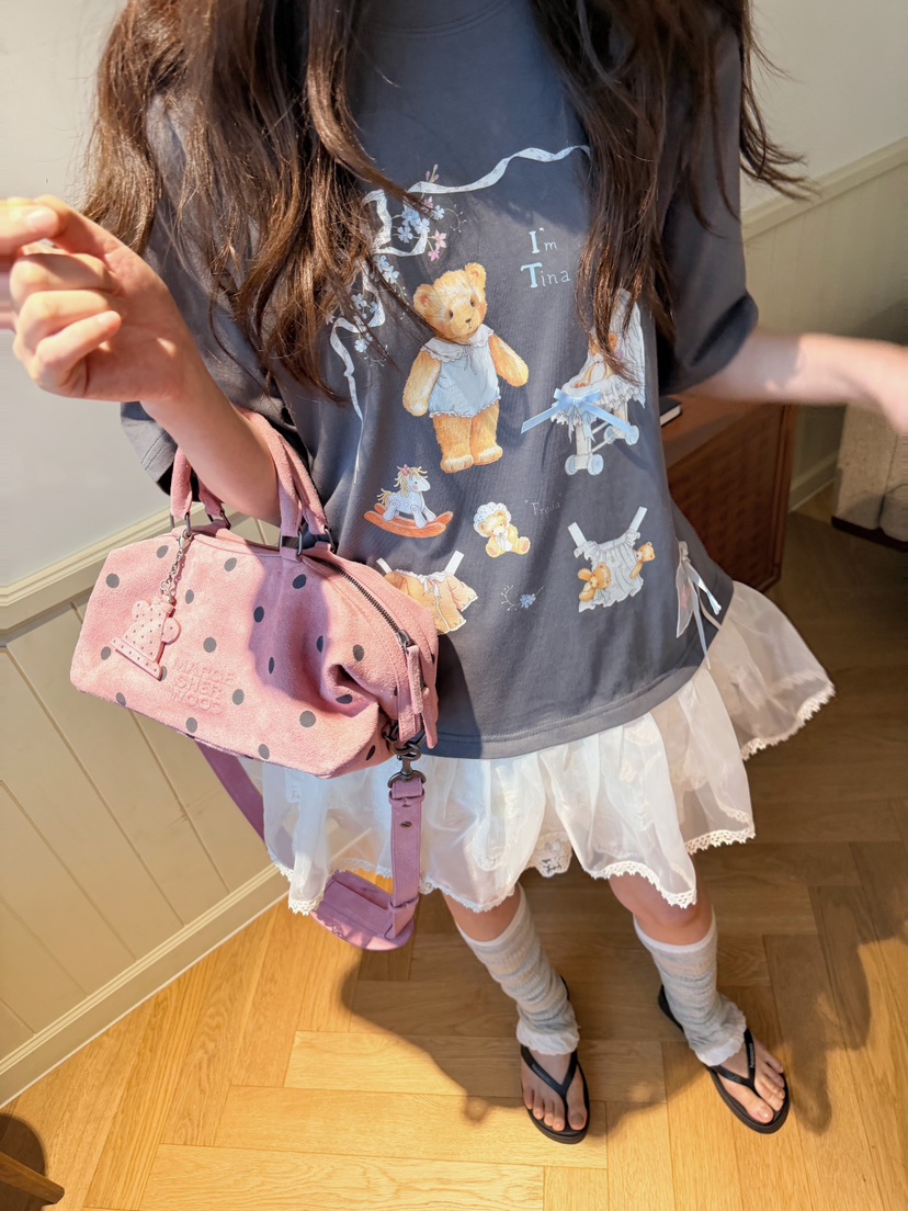 BOUTIQUE-L韓國直郵女裝新款熱賣26春夏休閑真品職業T恤BOUTIQUE-LT恤