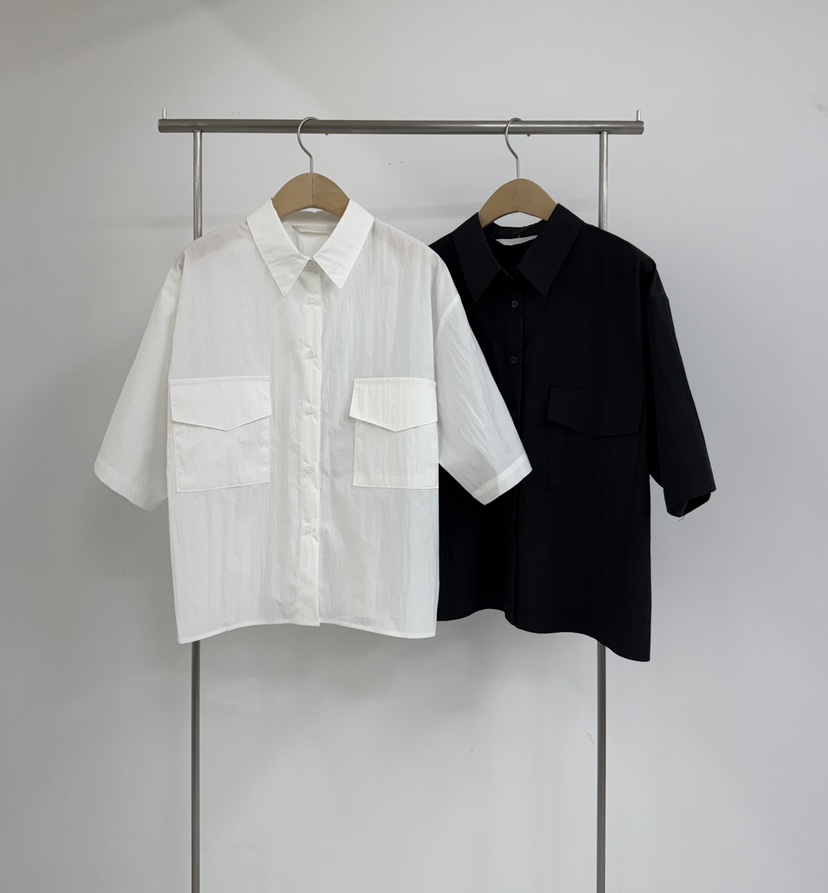 YIKHO STYLE東大門代購女裝新款職業時尚襯衫蕾絲衫羅紋YIKHO STYLE襯衫/蕾絲衫