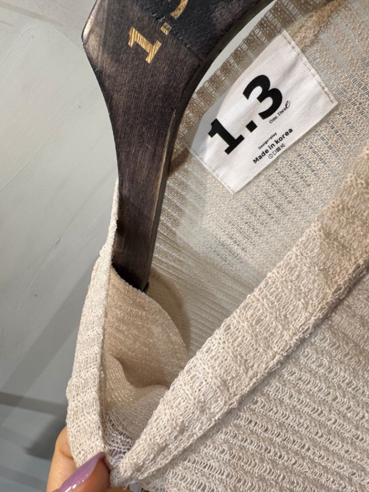 1.3韓國直郵女士新品26春夏真品熱賣時尚職業人氣針織衫1.3針織衫