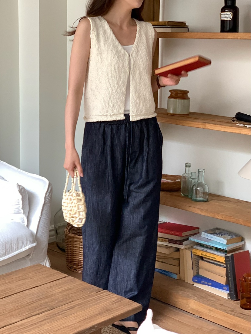 BLEECKER韓國直郵女裝新品推薦職業26春夏休閑熱賣人氣馬甲BLEECKER馬甲