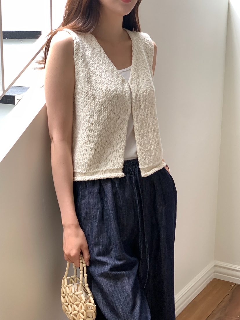 BLEECKER韓國直郵女裝新品推薦職業26春夏休閑熱賣人氣馬甲BLEECKER馬甲