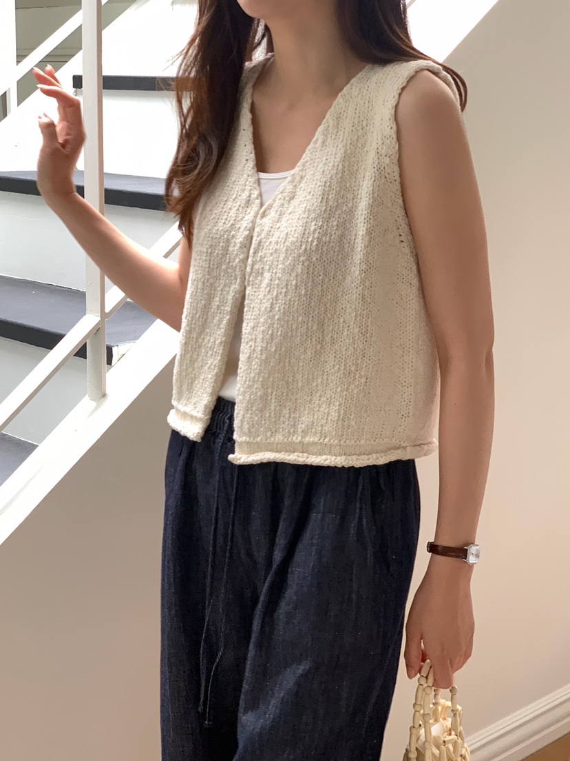 BLEECKER韓國直郵女裝新品推薦職業26春夏休閑熱賣人氣馬甲BLEECKER馬甲