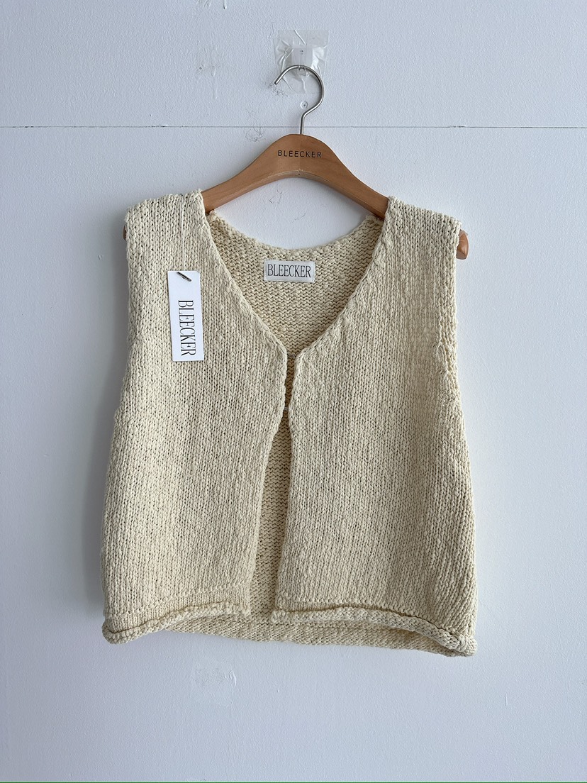 BLEECKER韓國直郵女裝新品推薦職業26春夏休閑熱賣人氣馬甲BLEECKER馬甲圖色1