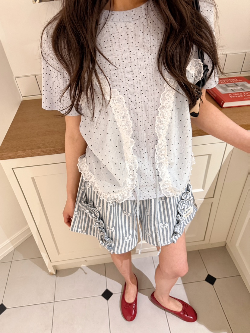 BOUTIQUE-L東大門代購女裝新品人氣時尚職業熱賣T恤假兩件BOUTIQUE-LT恤