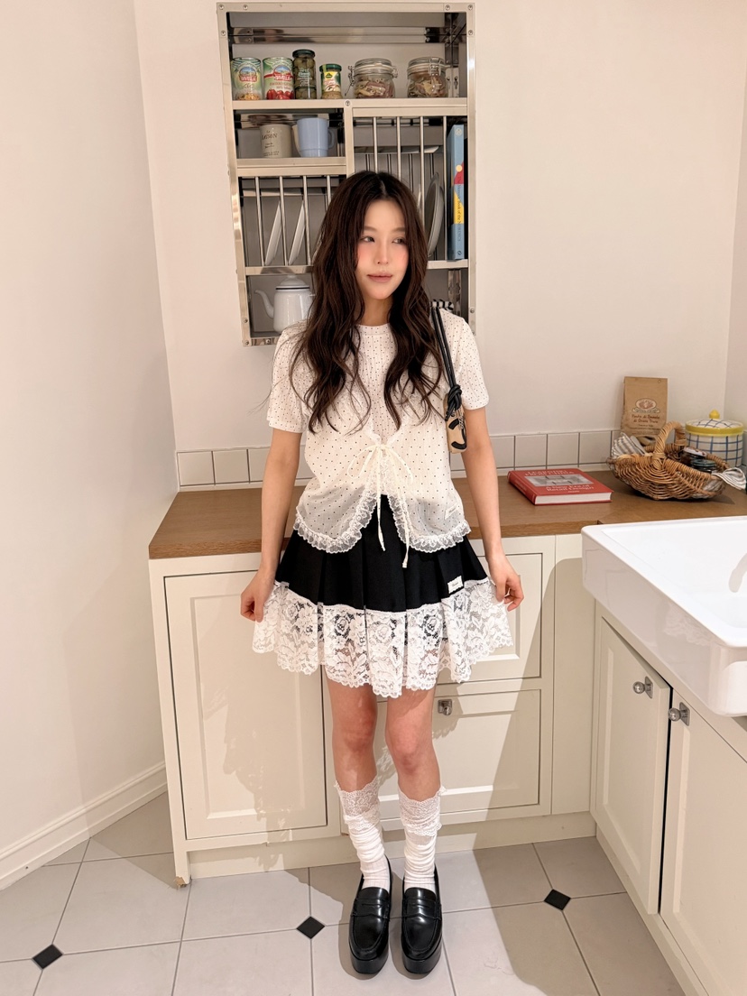 BOUTIQUE-L東大門代購女裝新品人氣時尚職業熱賣T恤假兩件BOUTIQUE-LT恤