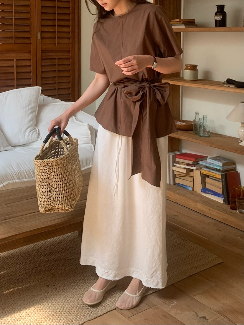 BLEECKER韓國代購女裝新款休閑職業人氣時尚熱賣襯衫蕾絲衫BLEECKER襯衫/蕾絲衫