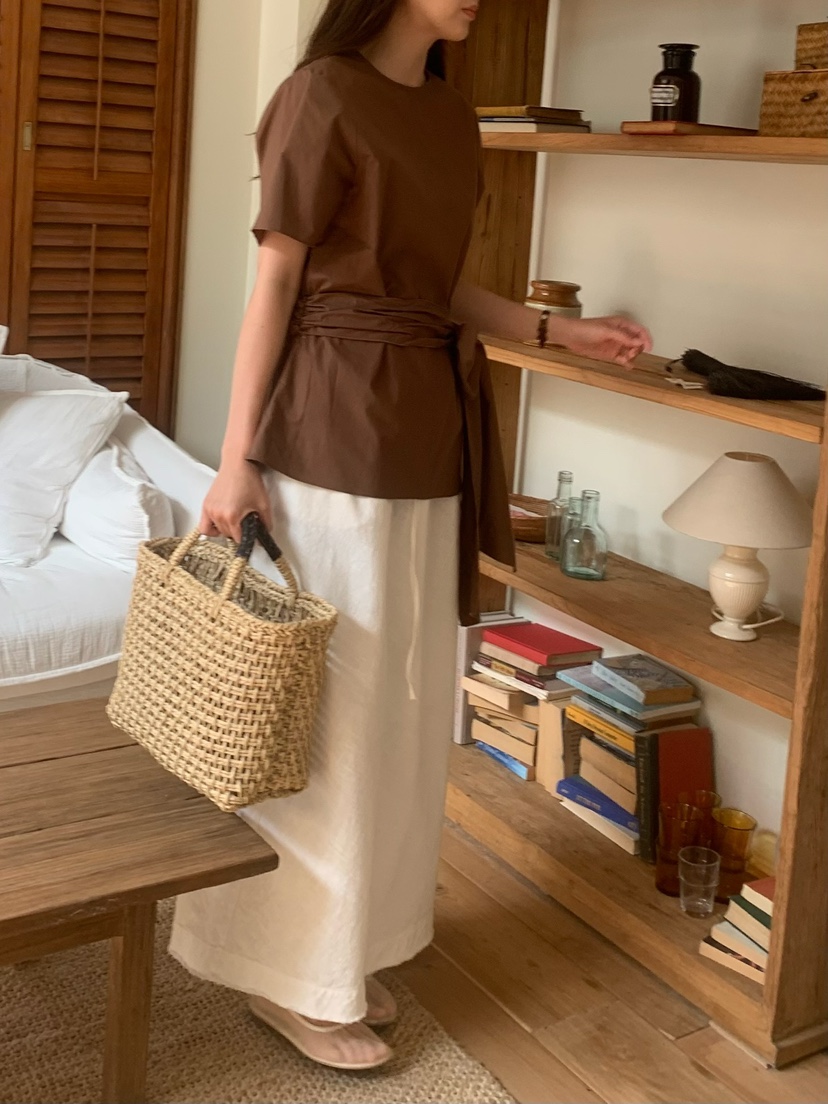 BLEECKER韓國代購女裝新款休閑職業人氣時尚熱賣襯衫蕾絲衫BLEECKER襯衫/蕾絲衫