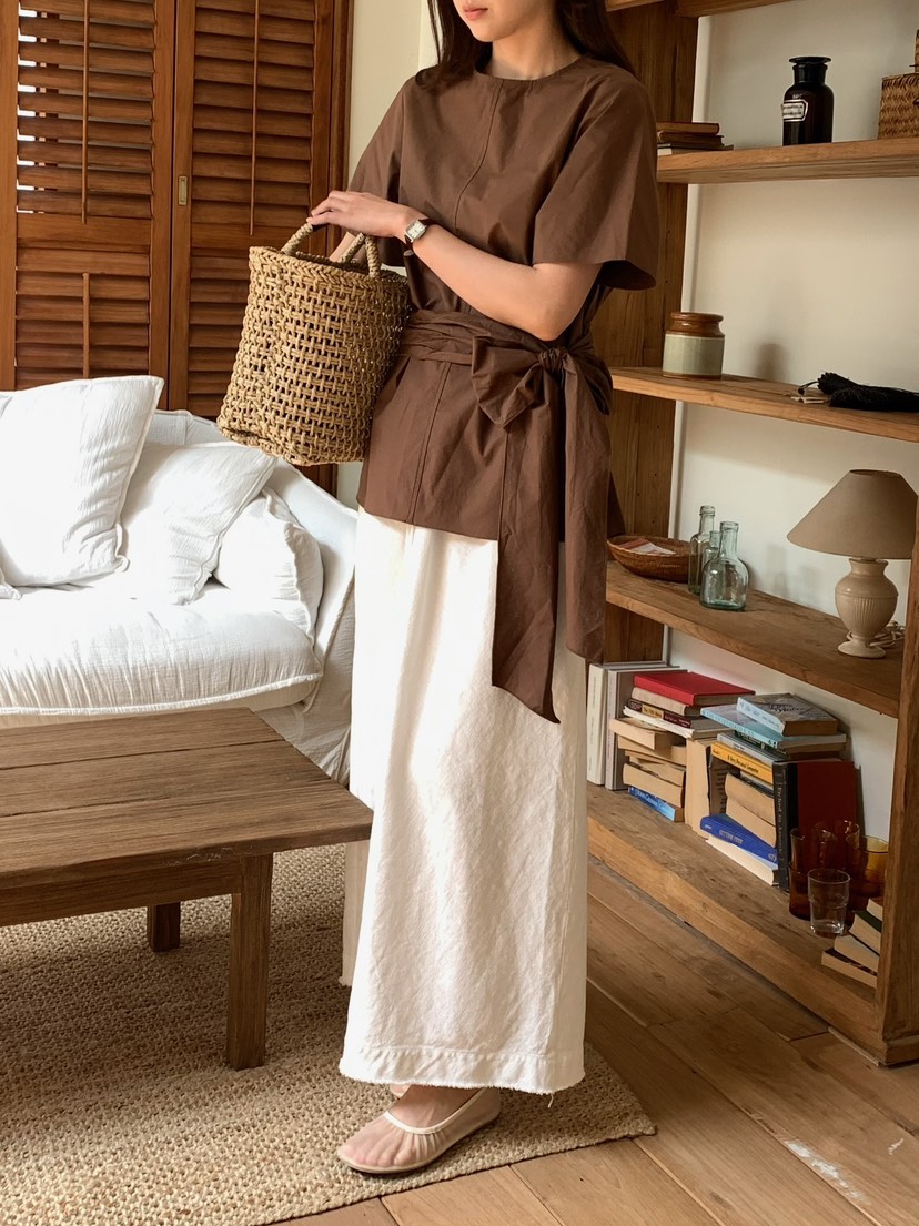 BLEECKER韓國代購女裝新款休閑職業人氣時尚熱賣襯衫蕾絲衫BLEECKER襯衫/蕾絲衫