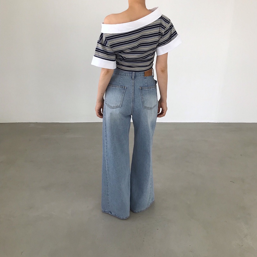 2TWO MOON韓國東大門直郵女裝新款時尚推薦職業人氣26春夏T恤2TWO MOONT恤