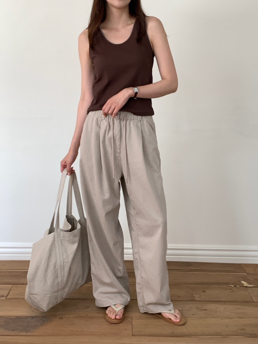 BLEECKER東大門直郵女士新品真品推薦時尚職業人氣休閑褲BLEECKER休閑褲