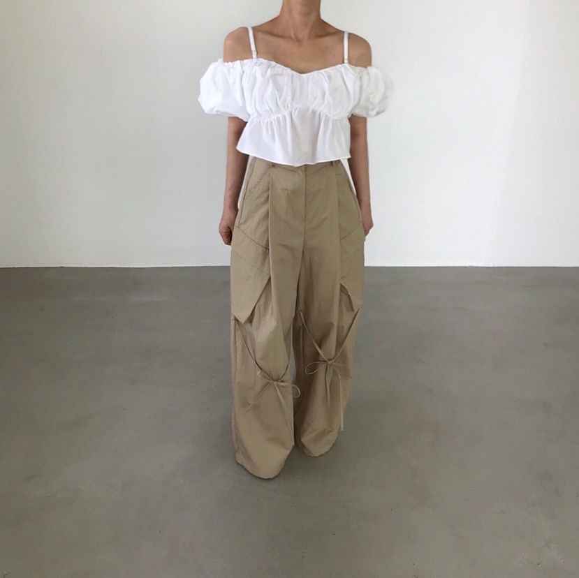 2TWO MOON東大門直郵女士新款人氣熱賣襯衫蕾絲衫泡泡袖2TWO MOON襯衫/蕾絲衫