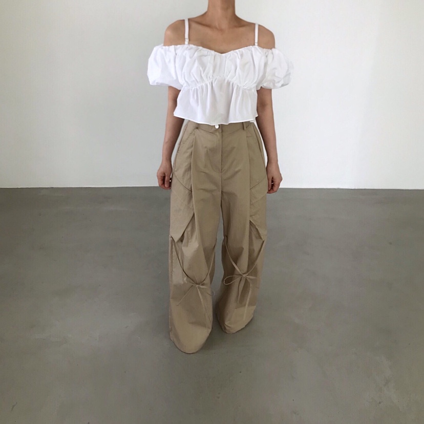 2TWO MOON東大門直郵女士新款人氣熱賣襯衫蕾絲衫泡泡袖2TWO MOON襯衫/蕾絲衫