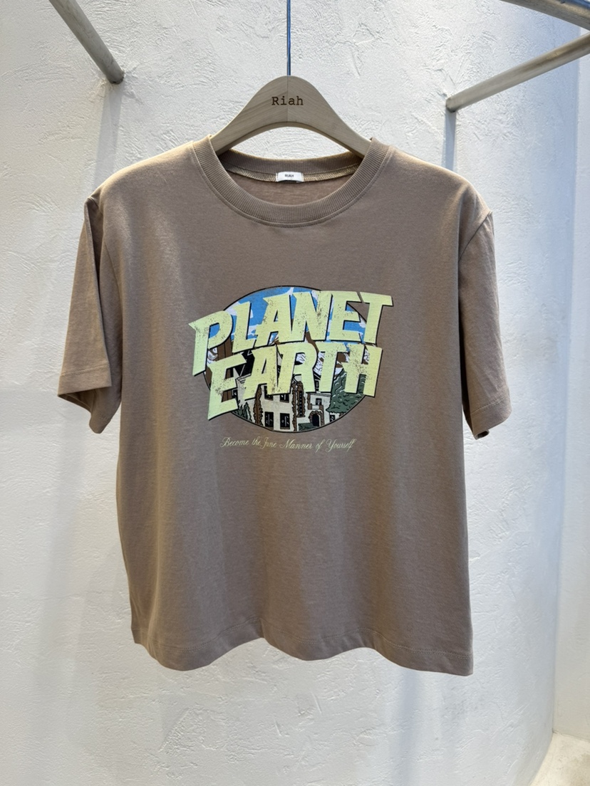 RIAH韓國代購女士新品熱賣職業時尚人氣休閑推薦26春夏T恤RIAHT恤圖色3