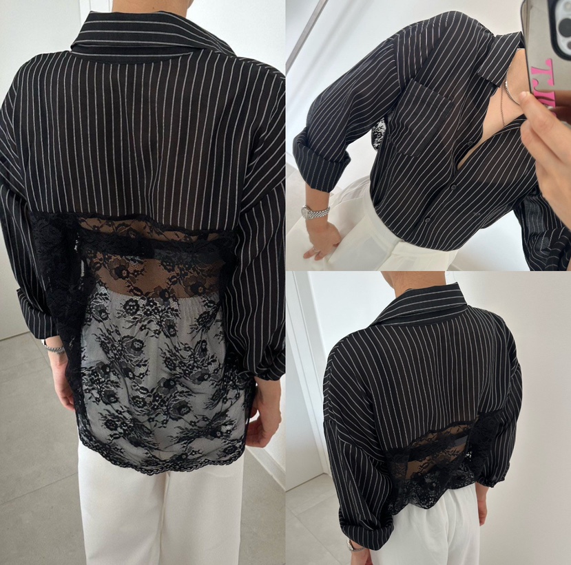 SOUIT東大門直郵女裝新品推薦職業熱賣26春夏襯衫蕾絲衫蕾絲SOUIT by mabel-L襯衫/蕾絲衫