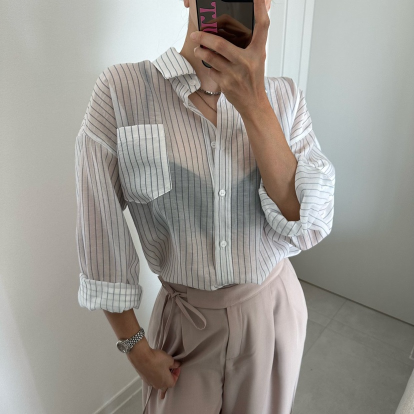 SOUIT東大門直郵女裝新品推薦職業熱賣26春夏襯衫蕾絲衫蕾絲SOUIT by mabel-L襯衫/蕾絲衫