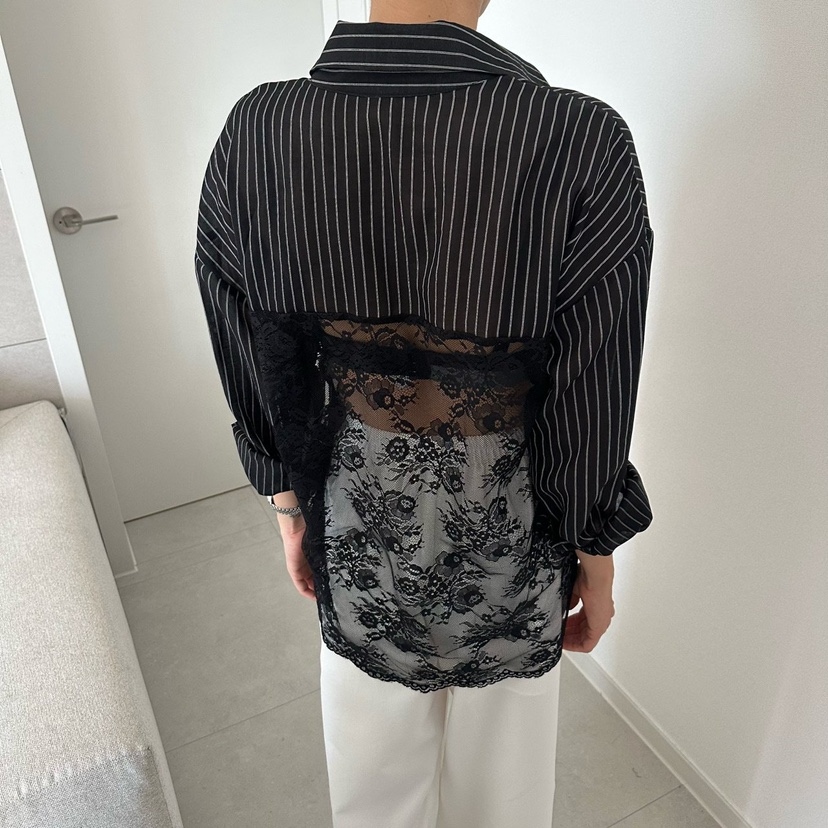 SOUIT東大門直郵女裝新品推薦職業熱賣26春夏襯衫蕾絲衫蕾絲SOUIT by mabel-L襯衫/蕾絲衫