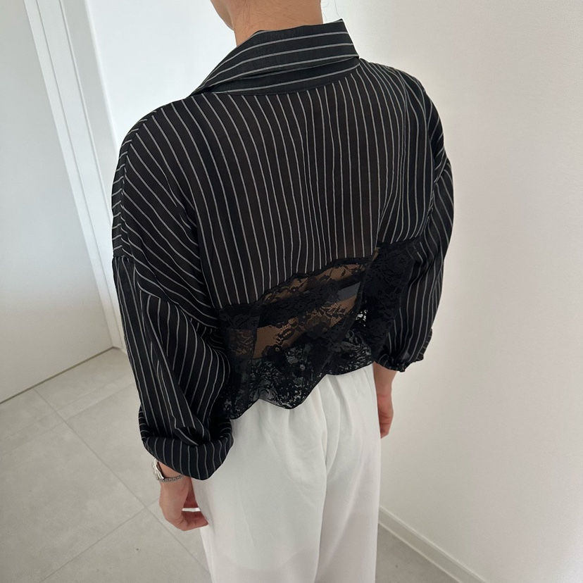 SOUIT東大門直郵女裝新品推薦職業熱賣26春夏襯衫蕾絲衫蕾絲SOUIT by mabel-L襯衫/蕾絲衫