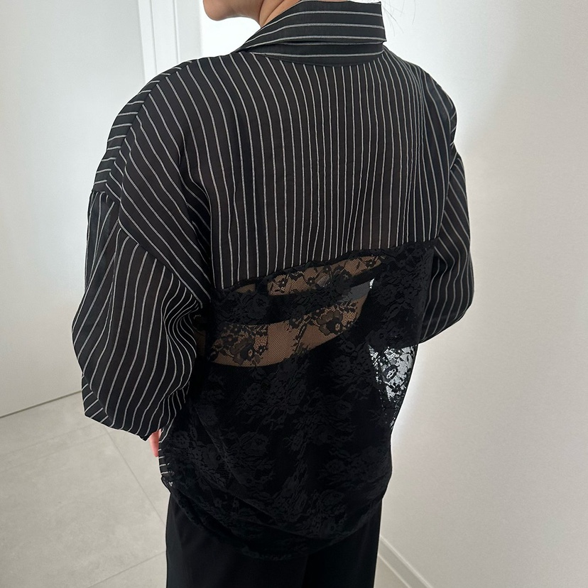 SOUIT東大門直郵女裝新品推薦職業熱賣26春夏襯衫蕾絲衫蕾絲SOUIT by mabel-L襯衫/蕾絲衫