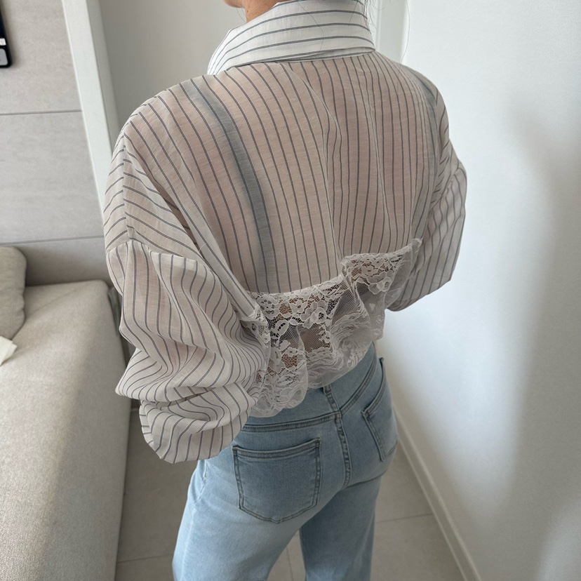 SOUIT東大門直郵女裝新品推薦職業熱賣26春夏襯衫蕾絲衫蕾絲SOUIT by mabel-L襯衫/蕾絲衫