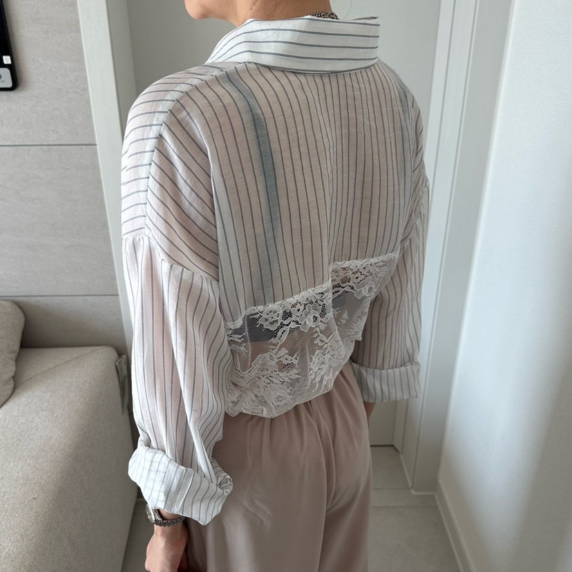 SOUIT東大門直郵女裝新品推薦職業熱賣26春夏襯衫蕾絲衫蕾絲SOUIT by mabel-L襯衫/蕾絲衫