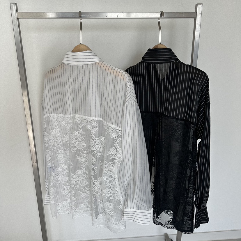 SOUIT東大門直郵女裝新品推薦職業熱賣26春夏襯衫蕾絲衫蕾絲SOUIT by mabel-L襯衫/蕾絲衫