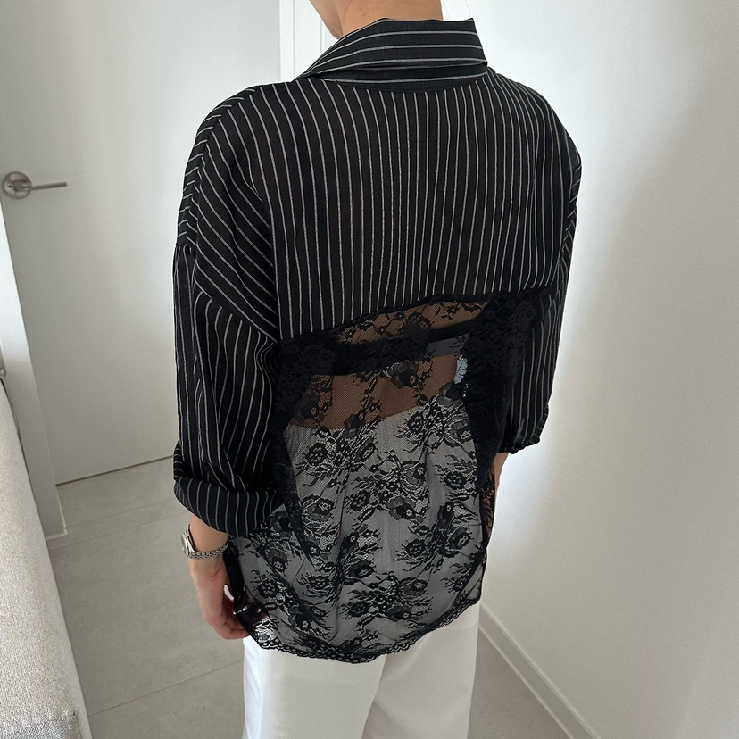 SOUIT東大門直郵女裝新品推薦職業熱賣26春夏襯衫蕾絲衫蕾絲SOUIT by mabel-L襯衫/蕾絲衫