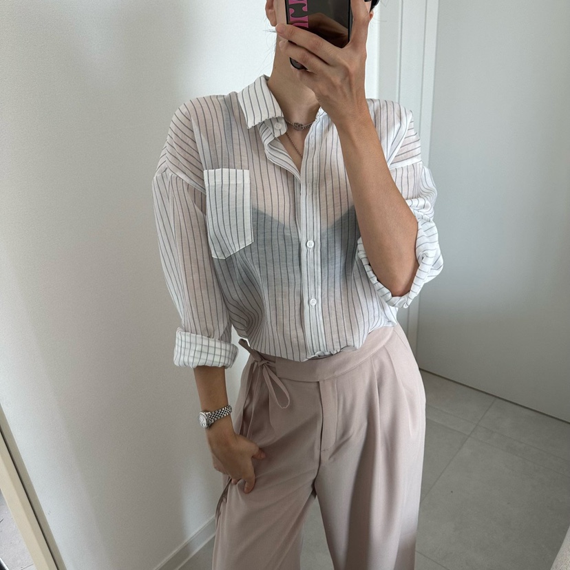 SOUIT東大門直郵女裝新品推薦職業熱賣26春夏襯衫蕾絲衫蕾絲SOUIT by mabel-L襯衫/蕾絲衫圖色2