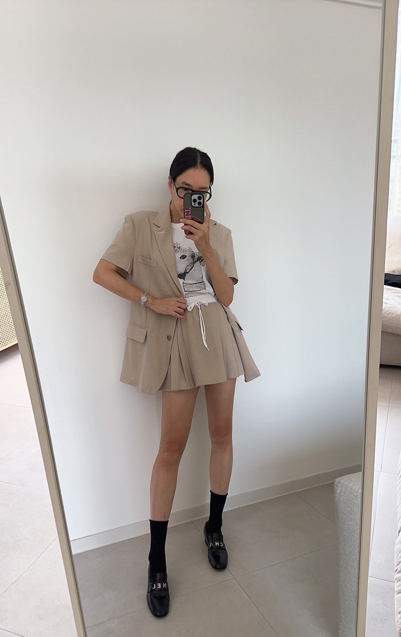 SOUIT東大門代購女裝新款真品推薦休閑人氣職業熱賣時尚裙褲SOUIT by mabel-L裙褲