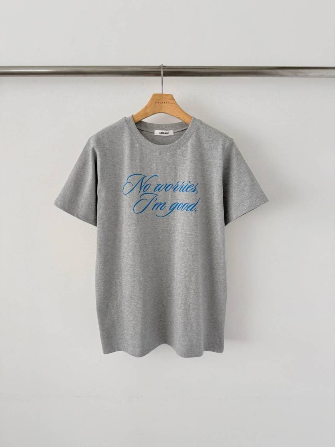 ABLE CO東大門直郵女裝新款26春夏休閑熱賣真品時尚人氣T恤ABLE COT恤圖色3