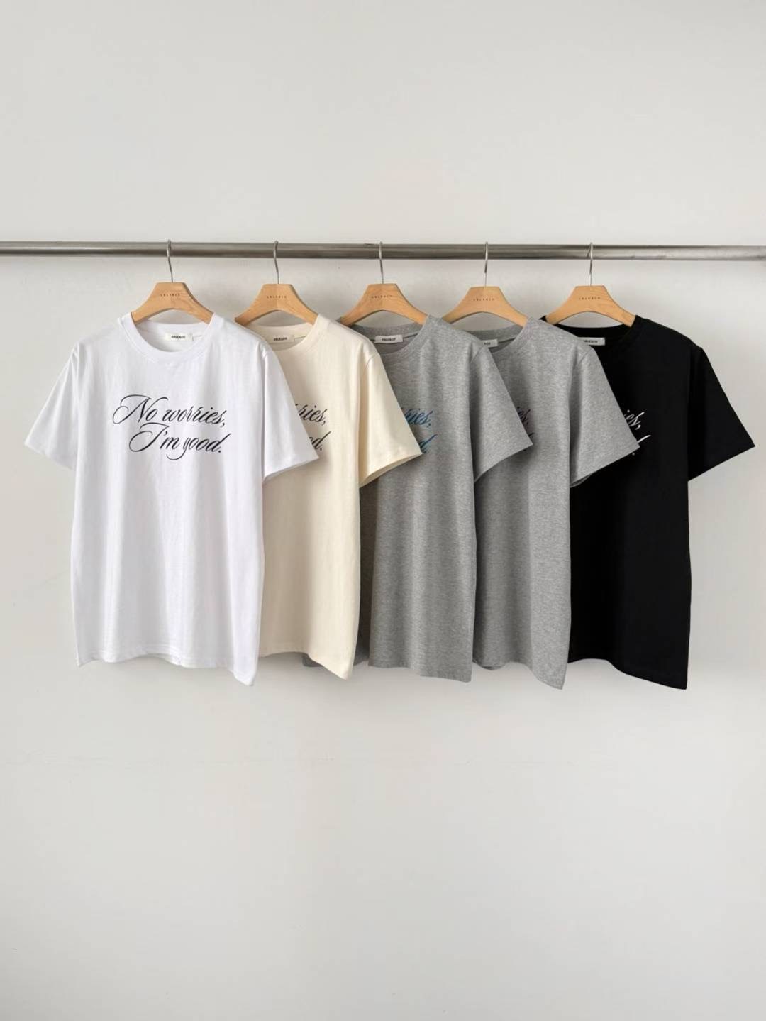 ABLE CO東大門直郵女裝新款26春夏休閑熱賣真品時尚人氣T恤ABLE COT恤圖色4左四色