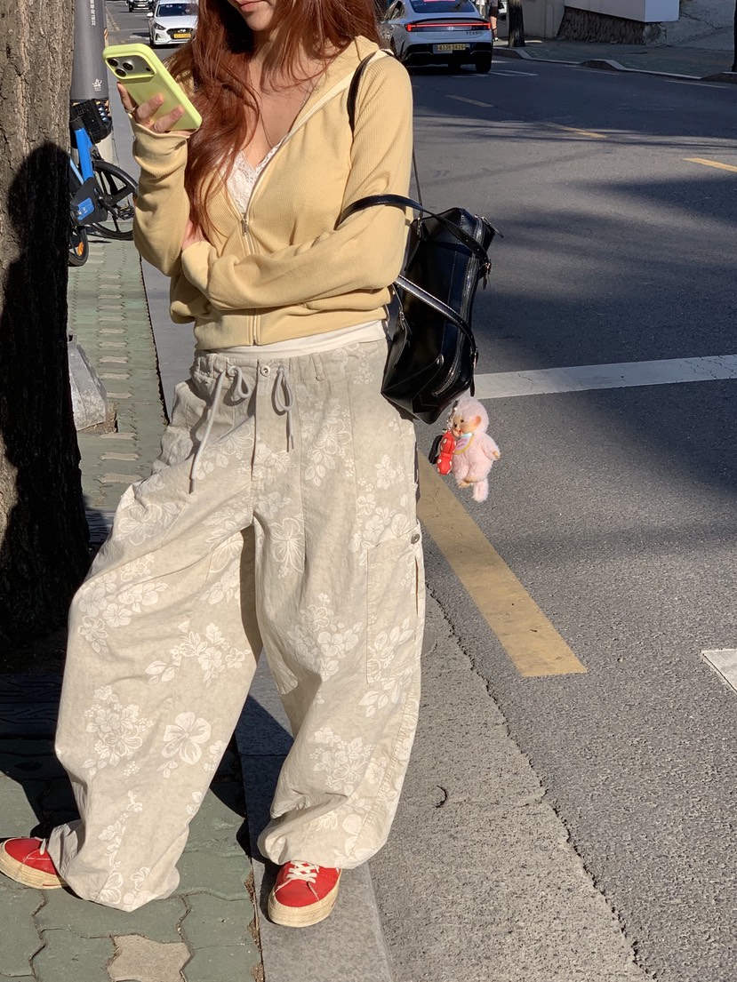 SUNDER MARKET東大門代購女裝新款人氣推薦職業熱賣休閑褲SUNDER MARKET休閑褲圖色3