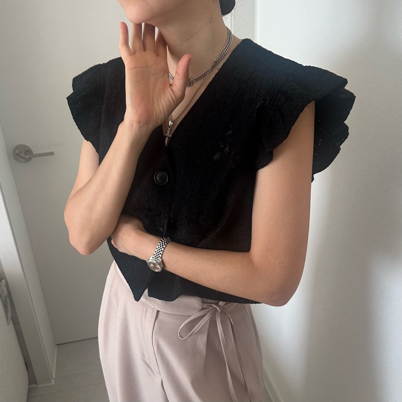 SOUIT東大門直郵女裝新款休閑時尚職業真品人氣熱賣推薦馬甲SOUIT by mabel-L馬甲