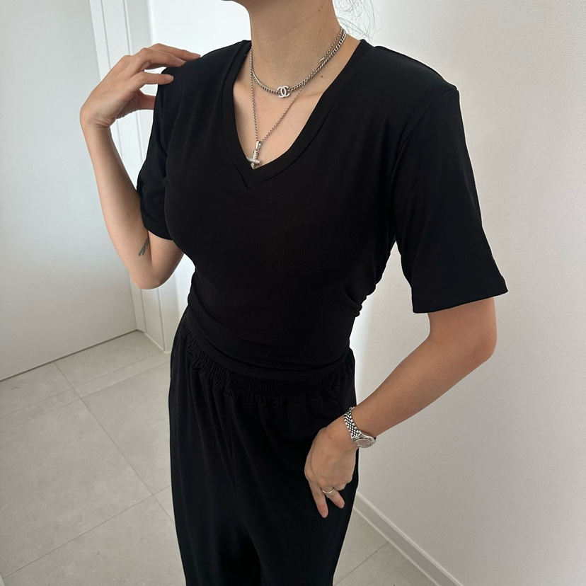 SOUIT韓國代購女士新品休閑熱賣推薦真品時尚職業人氣T恤SOUIT by mabel-LT恤